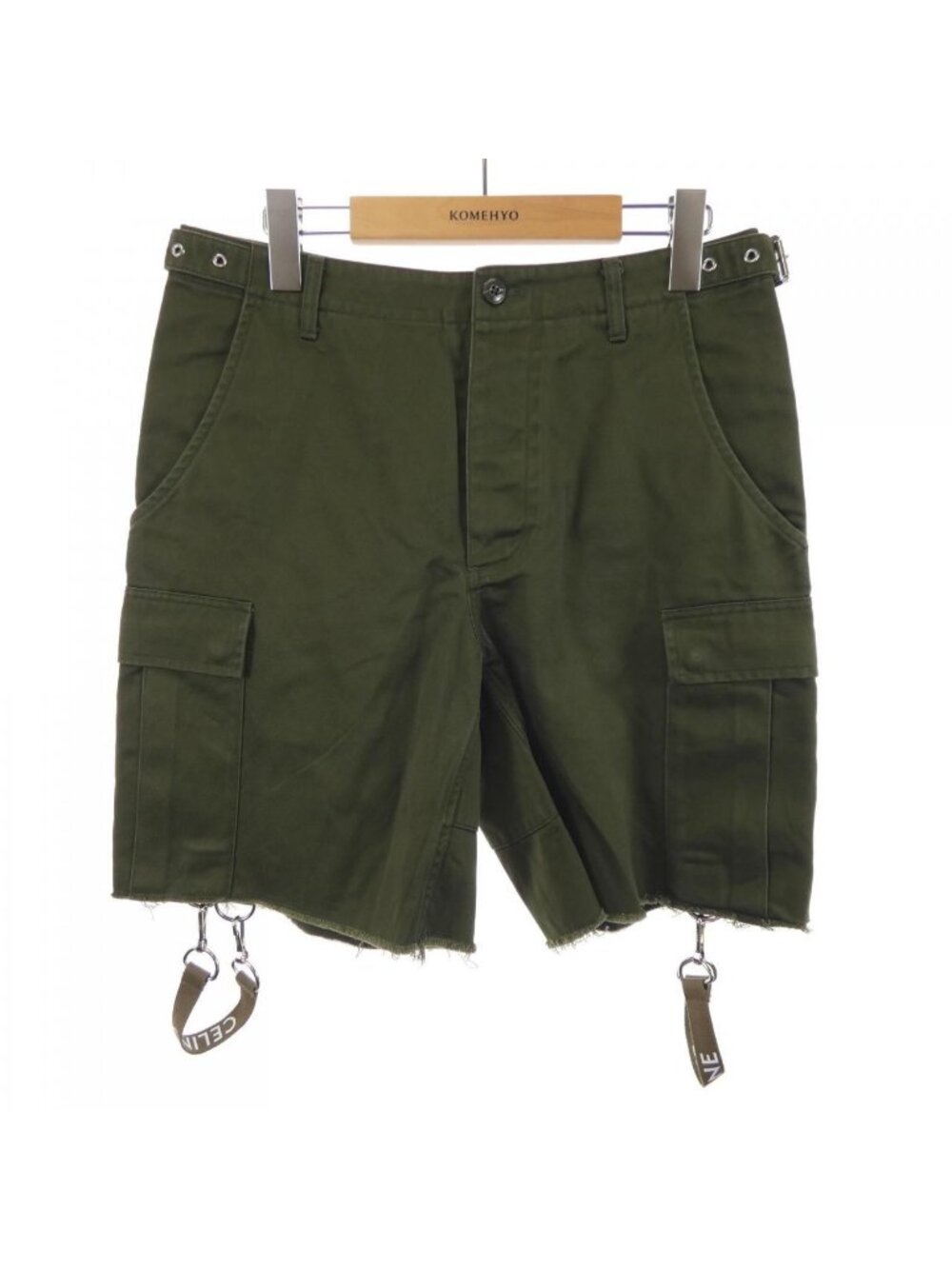 Celine Shorts Khaki